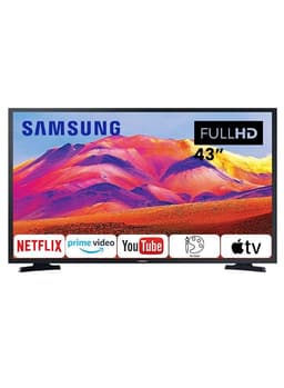 43-Inch Full HD Smart TV With Built In Receiver 43T5300 / UA43T5300AUXEG Black 1