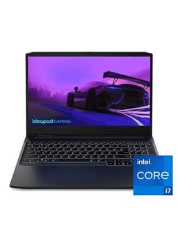 IdeaPad Gaming 3 15IHU6 Laptop With 15.6-inch Display / Intel Core i7-11370H Processor /16GB RAM / 512GB SSD / Nvidia GeForce RTX 3050 4GB Series / DOS / English/Arabic Shadow Black 4