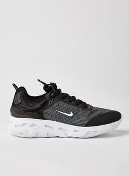 React Live Sneakers Black/White-Dk Smoke Grey 1