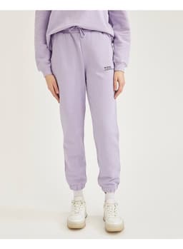 Relaxed Fit Knitted Joggers Lilac 2